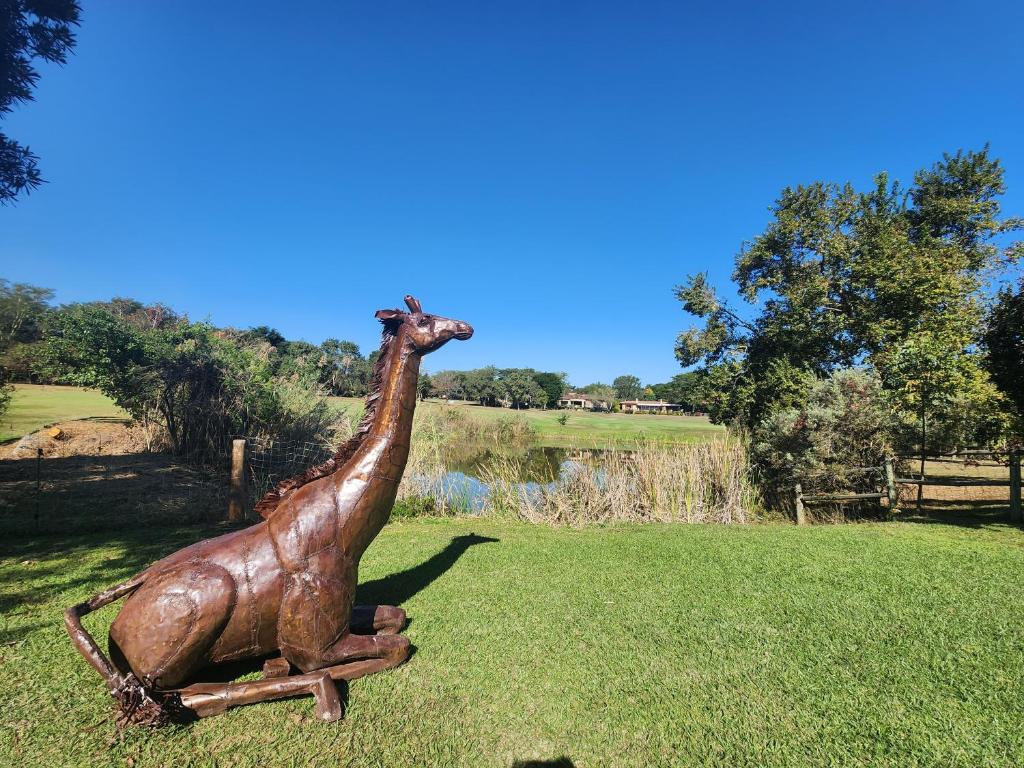 Naturlandskabet i nærheden af villaen