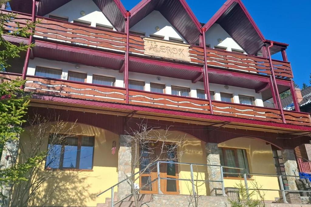 Budova, kde se penzion nachází