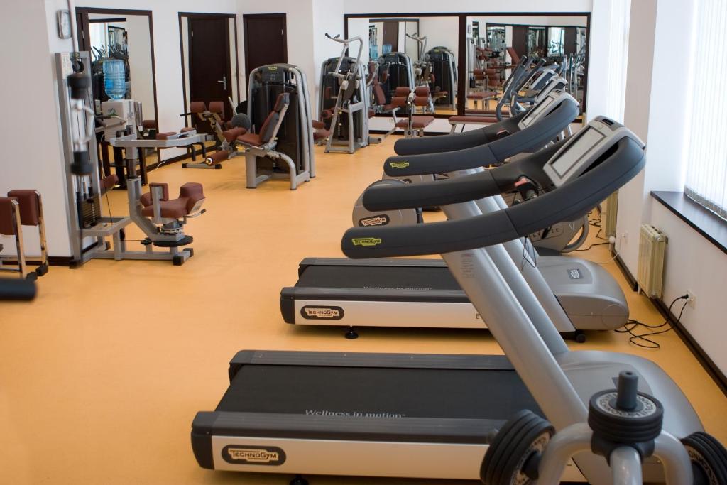 Fitness centrum a/nebo fitness zařízení v ubytování Grand Hotel Pomorie - Medical spa