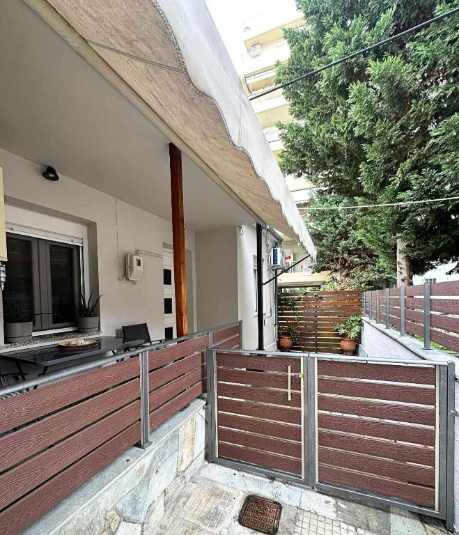 Balkón nebo terasa v ubytování The Cozy Cottage