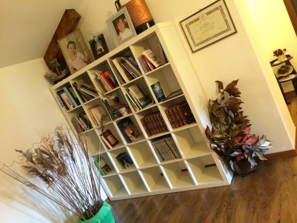 Knihovna v bed and breakfast