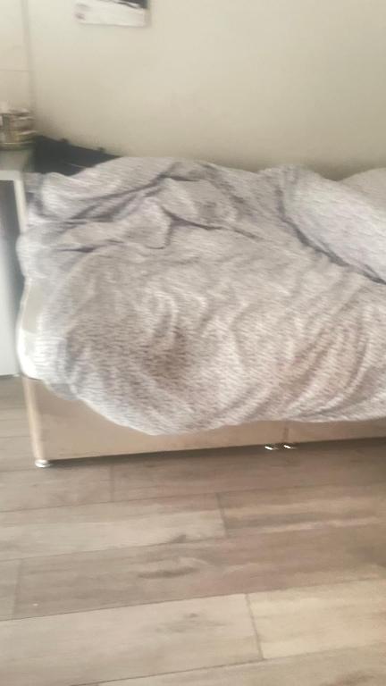 Ένα ή περισσότερα κρεβάτια σε δωμάτιο στο Harrow Flats