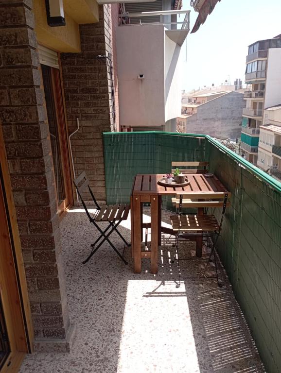 Μπαλκόνι ή βεράντα στο Apartamento playero