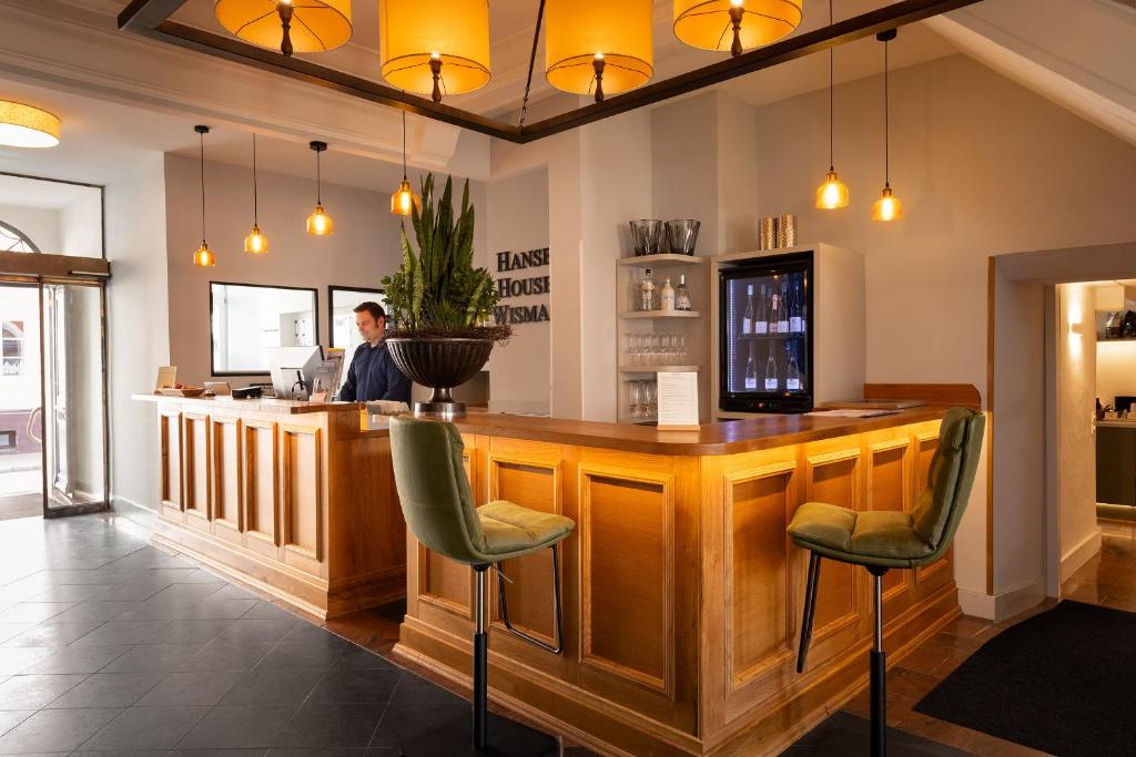 Μια τηλεόραση ή/και κέντρο ψυχαγωγίας στο Hanse House Wismar