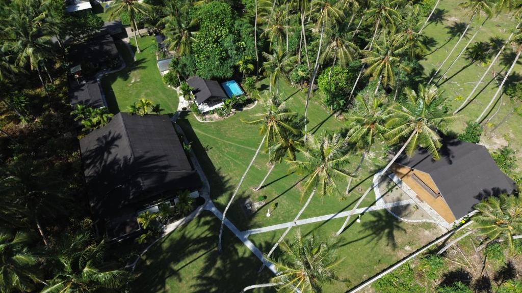 Zahrada ubytování Island Time Surf Resort