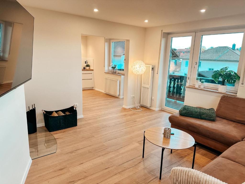 Posezení v ubytování Urlaub im bayerischen Wald