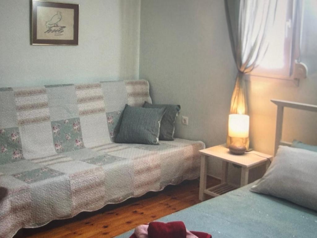 Χώρος καθιστικού στο Thassos sea whisper , golden sand