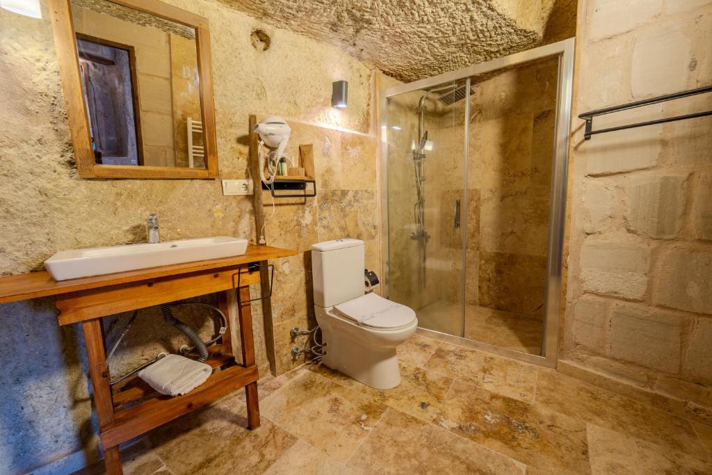 Koupelna v ubytování Valinor Cappadocia