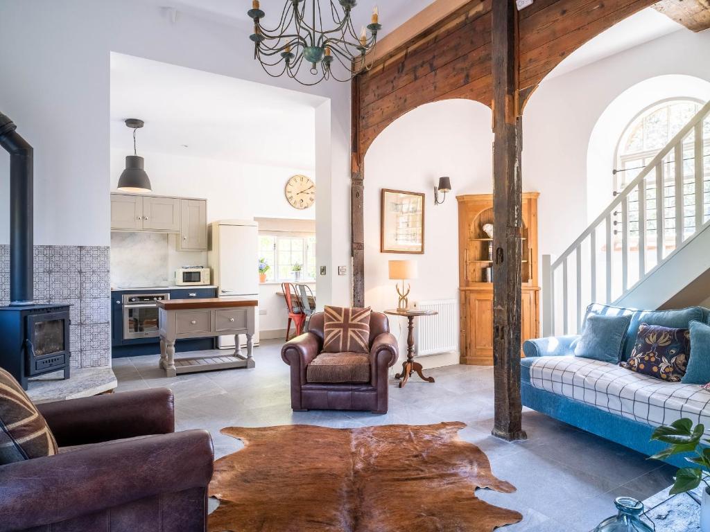 Posezení v ubytování Tack Room