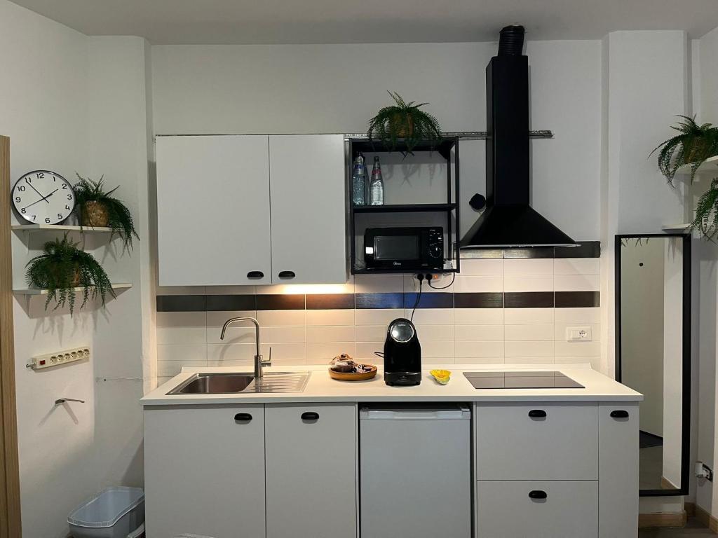 Η κουζίνα ή μικρή κουζίνα στο Fioravanti House