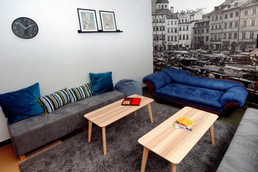 Posedenie v ubytovaní Warsaw Hostel Centrum Private Rooms & Dorms