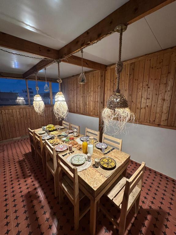 Φαγητό σε αυτό το hostel ή κάπου εκεί κοντά