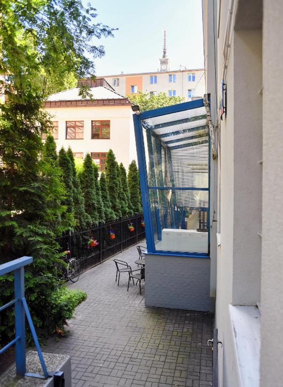 Budova, v ktorej sa hostel nachádza