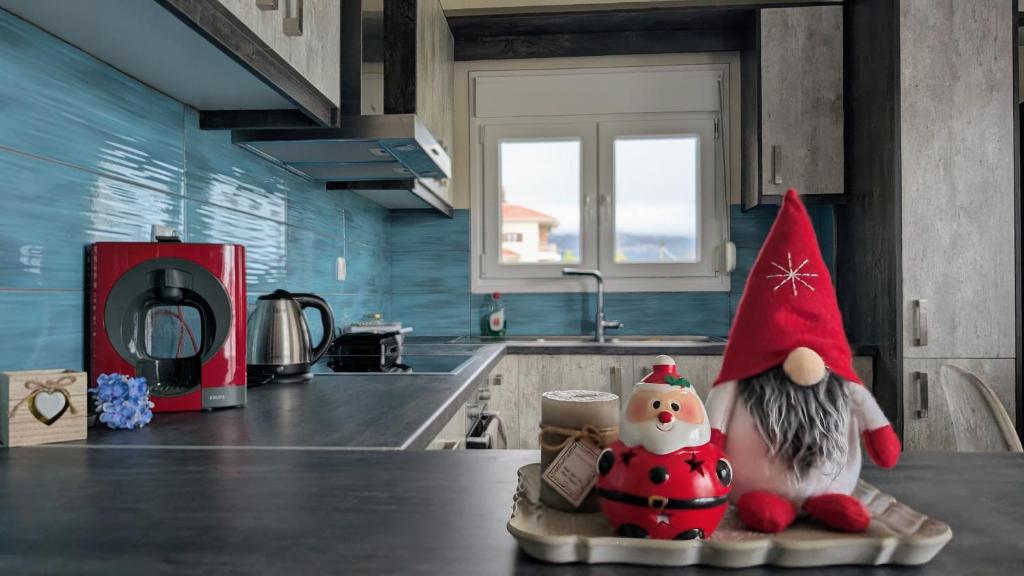 Kuchyň nebo kuchyňský kout v ubytování Sofia's Sweet Home