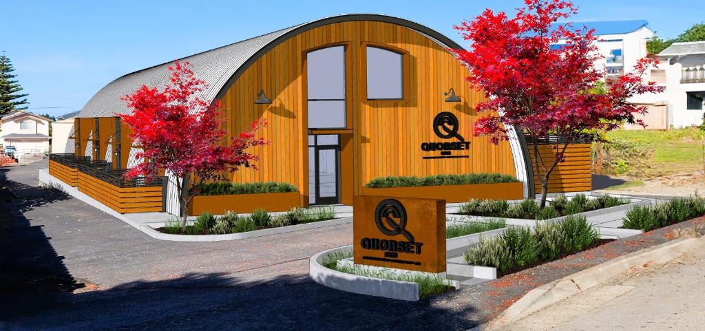 Το κτήριο όπου στεγάζεται  το πανδοχείο