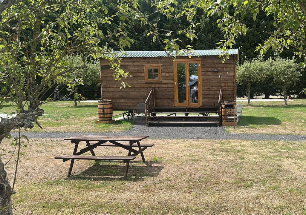 Zahrada ubytování Stratford Bespoke Shepherd Hut