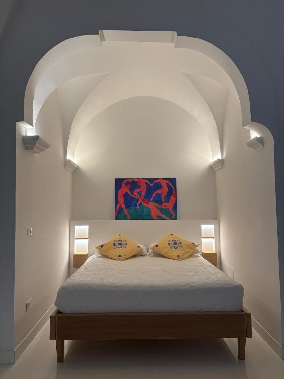 Postel nebo postele na pokoji v ubytování Freedomus