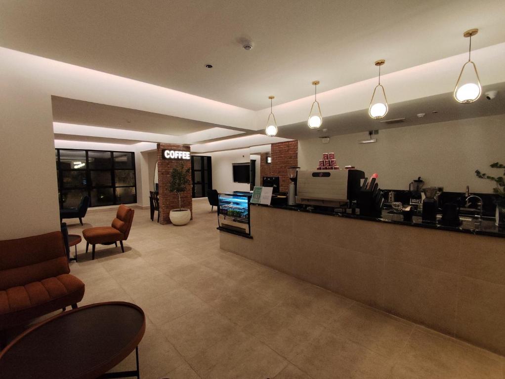 Posezení v ubytování مذهله للوحدات السكنيه