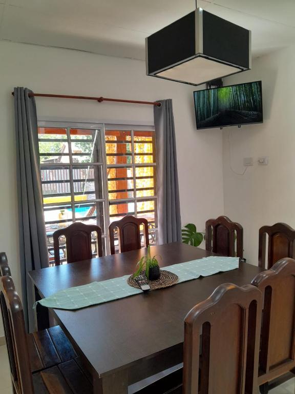 TV a/nebo společenská místnost v ubytování Amigsa