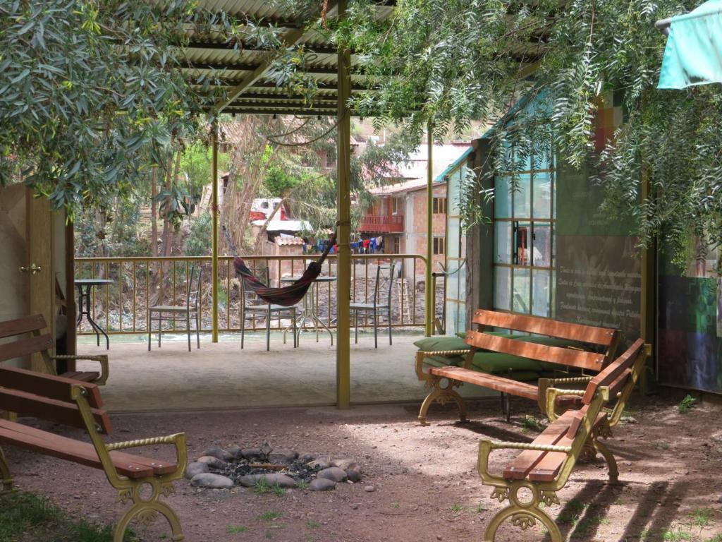 Zahrada ubytování Coca Runa Wasi Hostel