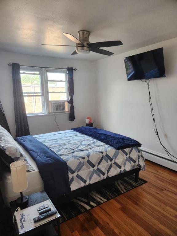 Ένα ή περισσότερα κρεβάτια σε δωμάτιο στο Calm and collective