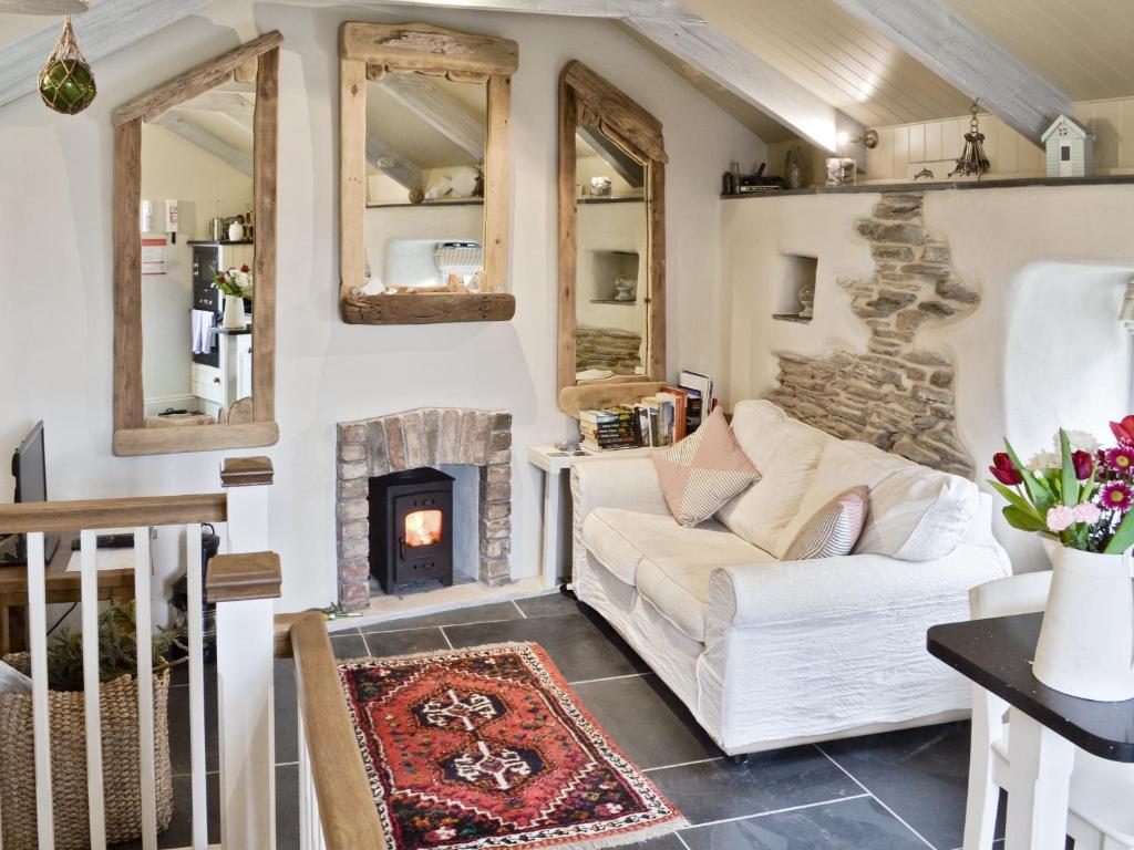 Χώρος καθιστικού στο Driftwood