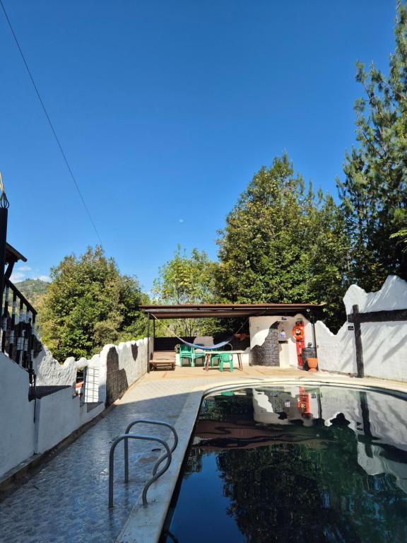 Κήπος έξω από το Cabaña Vie Donaire