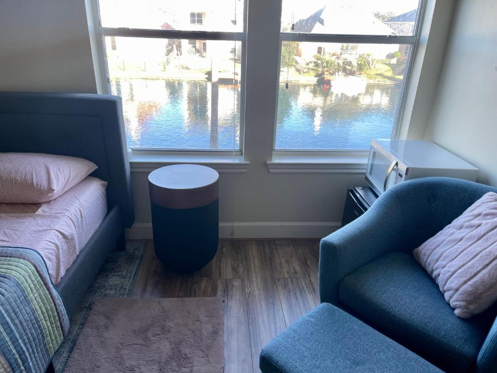 Posezení v ubytování Manor