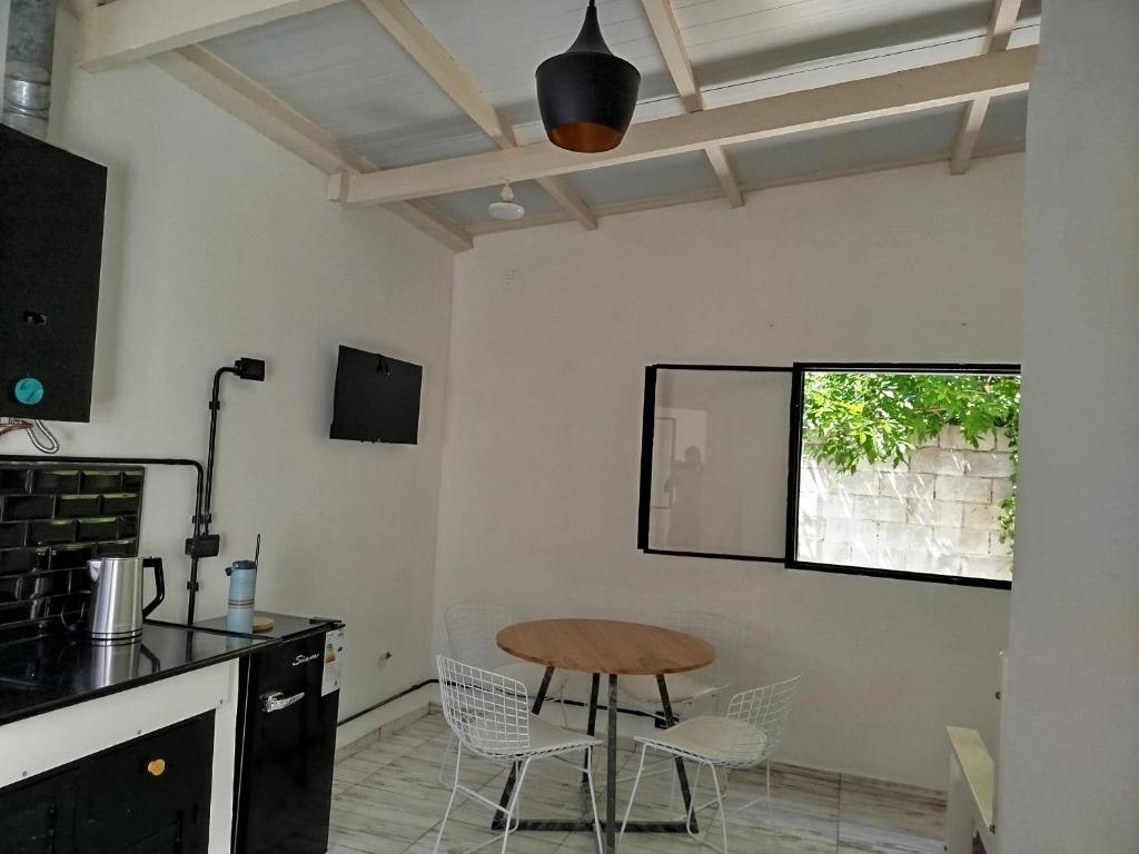 Kuchyň nebo kuchyňský kout v ubytování Casa Palihue por día