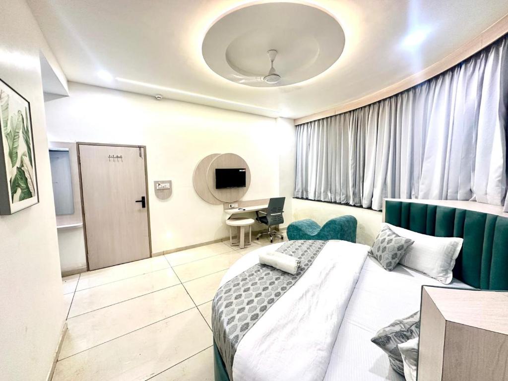 Posezení v ubytování Hotel Apple Inn