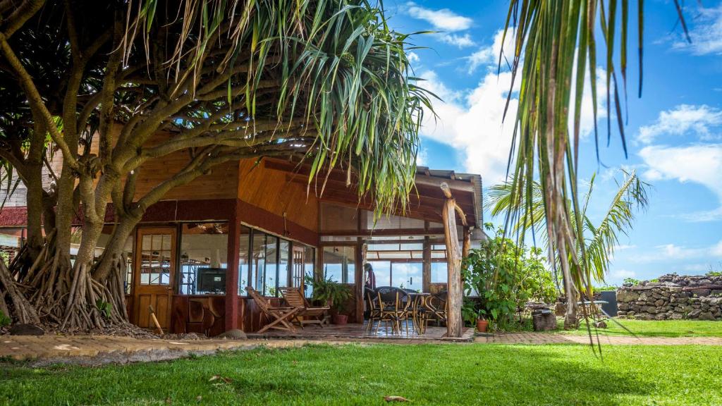 Zahrada ubytování Pikera Uri Eco Lodge