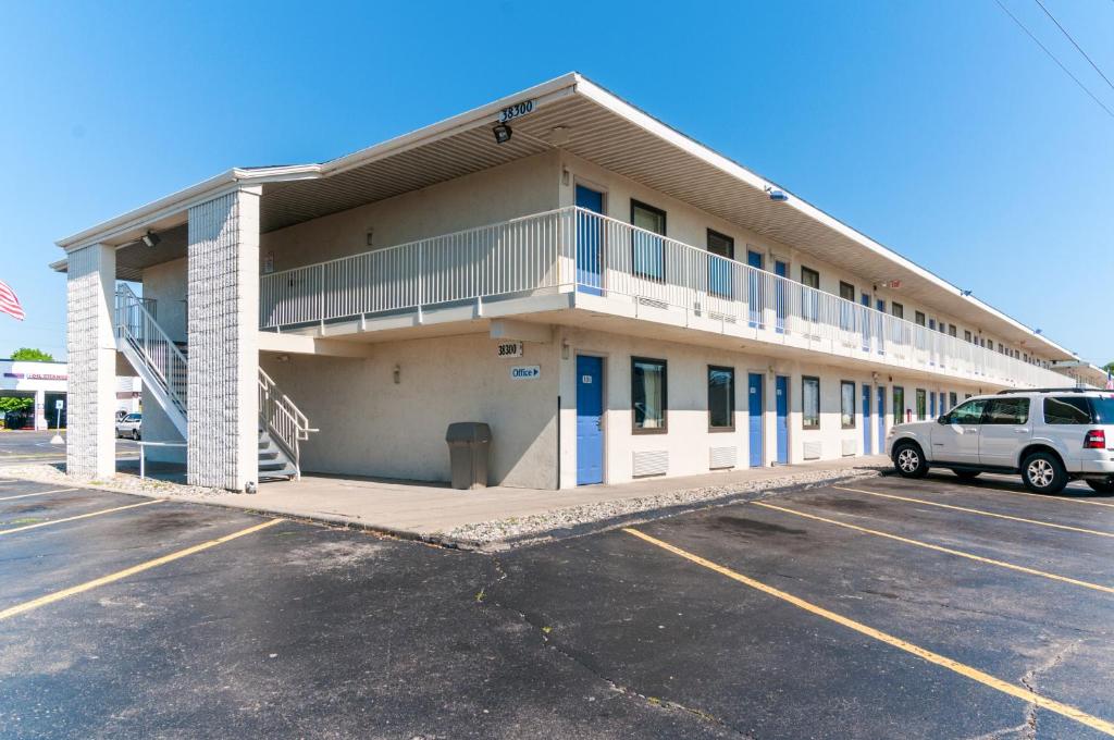 Bygningen som hotellet ligger i