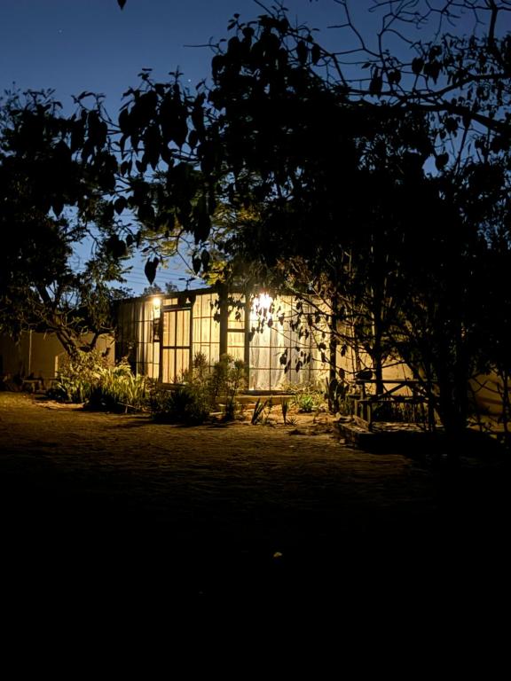 Zahrada ubytování The Glass house