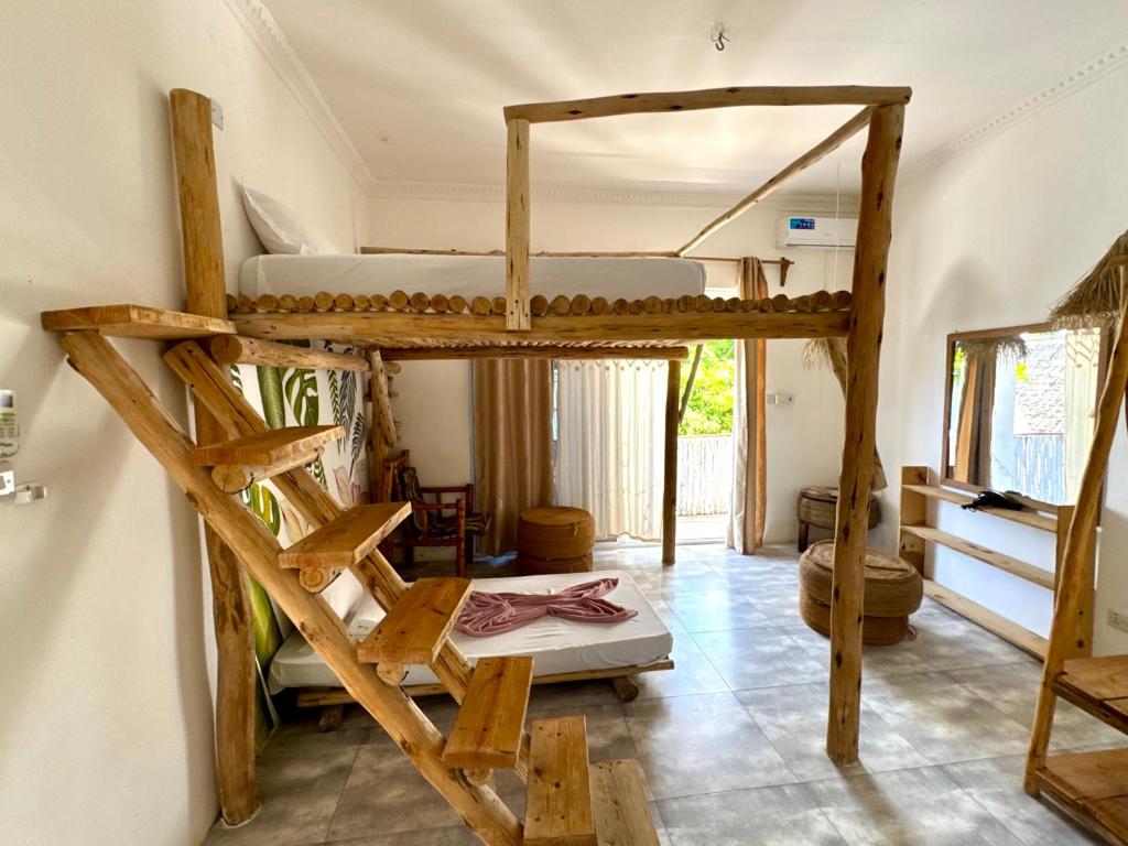 Χώρος καθιστικού στο POLE POLE House