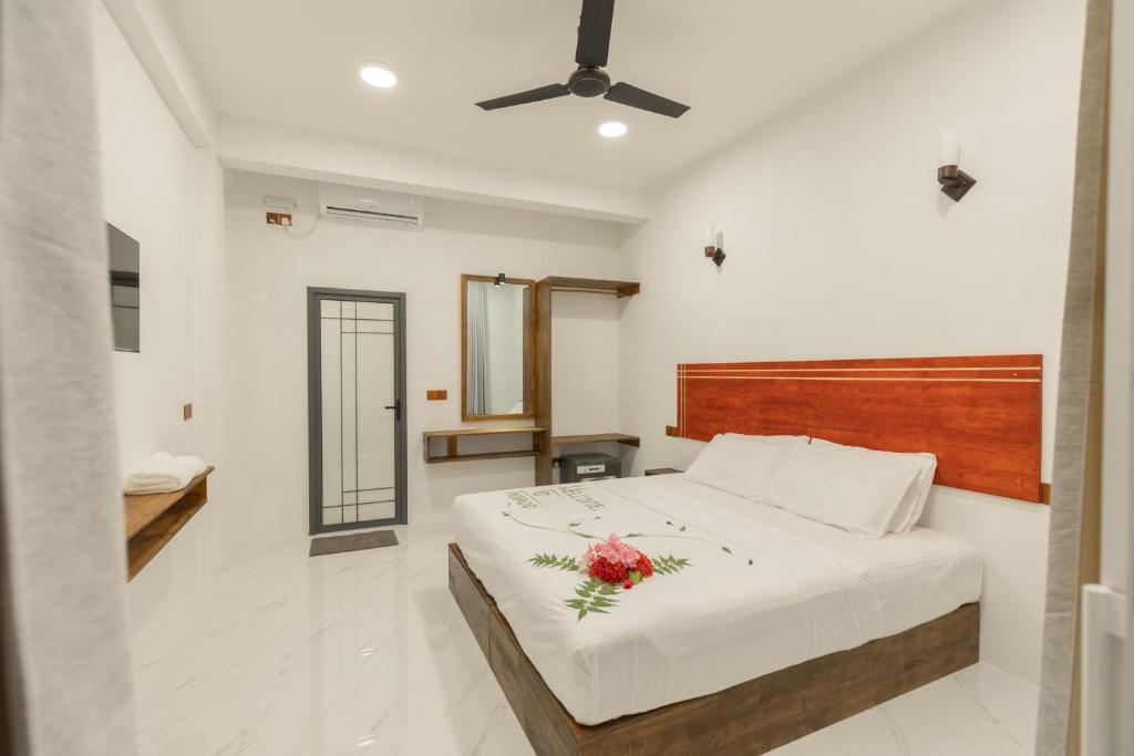 Ένα ή περισσότερα κρεβάτια σε δωμάτιο στο Oak Thoddoo