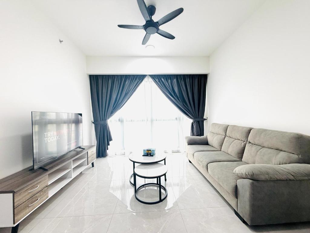 Χώρος καθιστικού στο Agile Residence Bukit Bintang