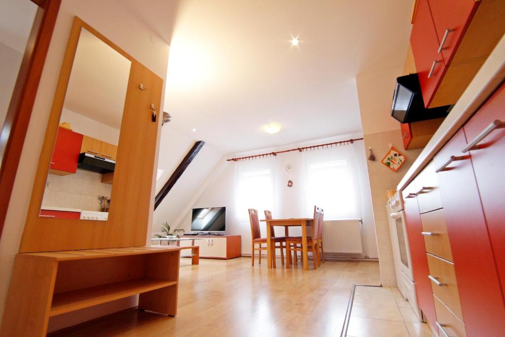TV a/nebo společenská místnost v ubytování Apartment house Lalita