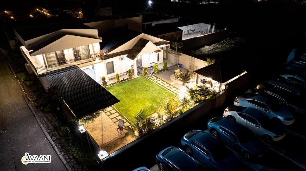 Το κτήριο όπου στεγάζεται  η βίλα