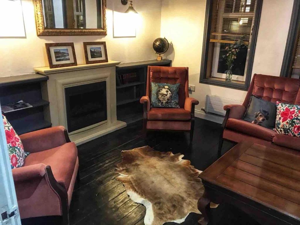 Posezení v ubytování Close to beaches and golf courses