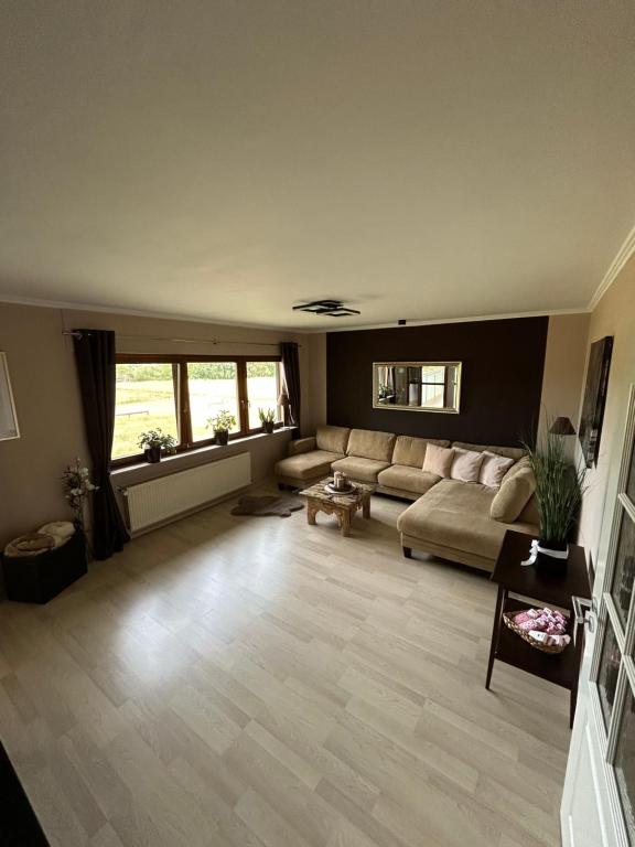 Posezení v ubytování Stilvolle Wohnung im Zweifamilienhaus mit Feldrandlage und zentraler Lage