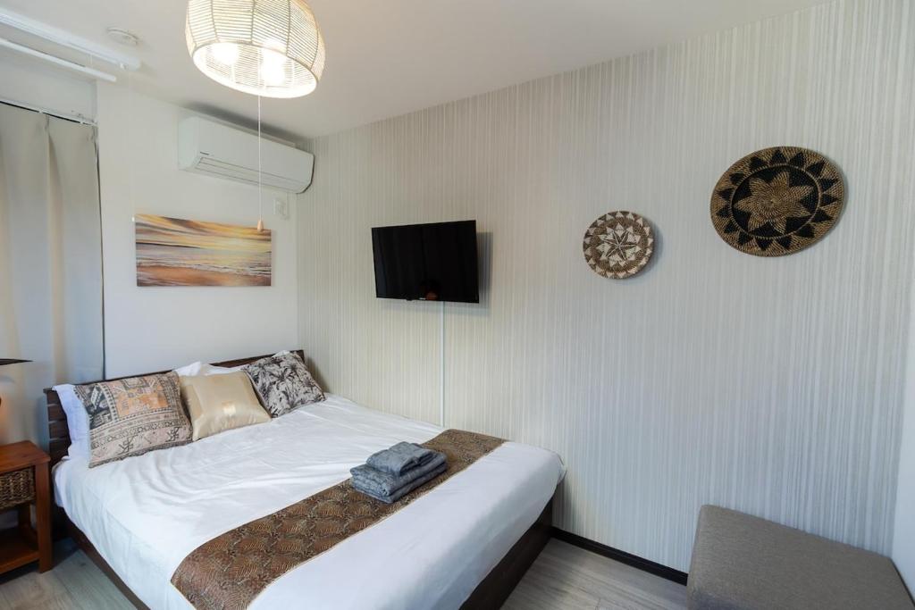 Tokyo Skytree 202 Bali-style Double Room Bathtub Private Bathroom 2 minutes to subway