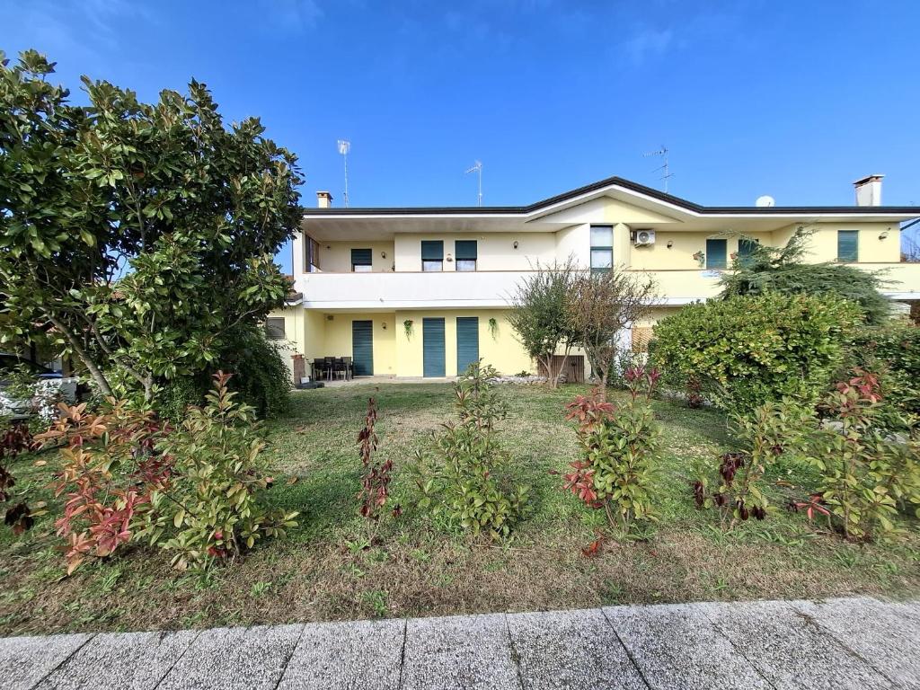 Zahrada ubytování La casa sul fiume Bertilla