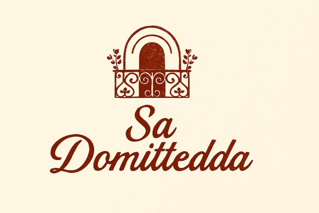 a poster with a lock and a lettering san dombrientola with text at Sa Domittedda in Sassari
