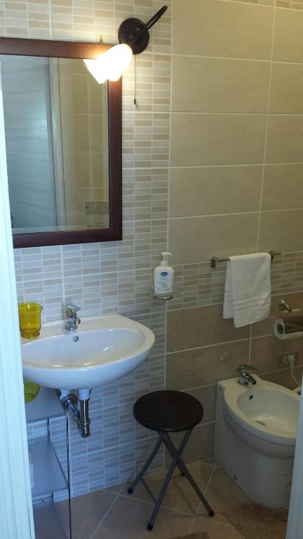 Koupelna v ubytování B&B Centro Storico 900