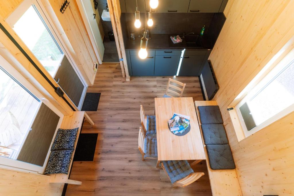Χώρος καθιστικού στο Tinyhouse Wald-Lilly