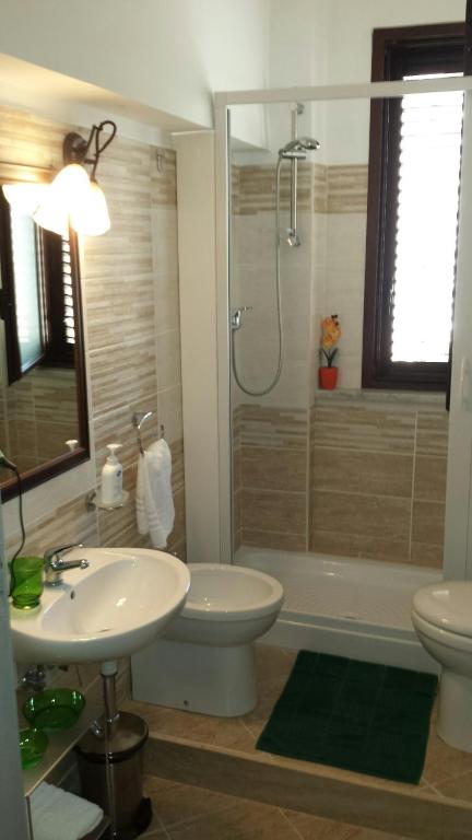 Koupelna v ubytování B&B Centro Storico 900