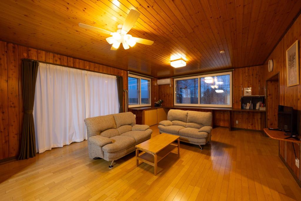 Posezení v ubytování 空彩 -sorairo2- 札幌と富良野の中間