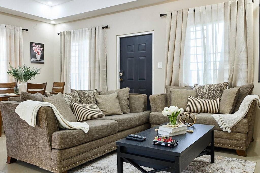 Χώρος καθιστικού στο Blanket Brew Accommodation