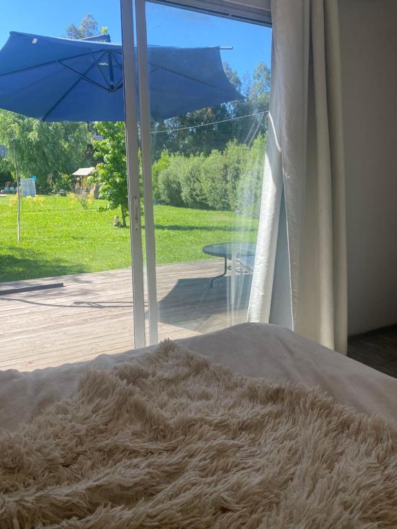 Postel nebo postele na pokoji v ubytování Hospedaje en Paine