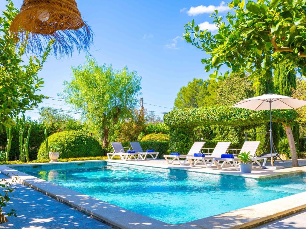 Бассейн в Finca Tito y Yaya или поблизости